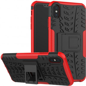 - Toto Dazzle Kickstand 2 in 1 Case Apple iPhone XS Max Red