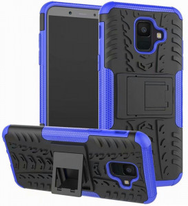 - Toto Dazzle Kickstand 2 in 1 Case Samsung Galaxy A6+ 2018 Blue 8