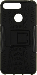 - Toto Dazzle Kickstand 2 in 1 Case Huawei Y6 2018 Black