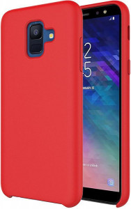 - Toto Liquid Silicone case Samsung Galaxy A6 2018 (A600F) Red