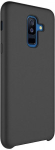 - TOTO Liquid Silicone case Samsung Galaxy A6+ 2018 Black #I/S 3