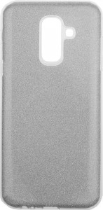 - Toto TPU Shine Case Samsung Galaxy A6+ 2018 Silver