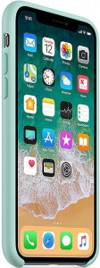 - Toto Silicone Case Apple iPhone XS Max Light Blue 3