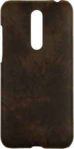 - TOTO Leather PC Cover Case Meizu M6T Brown #I/S