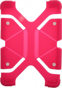 - Toto Tablet universal stand silicone case Universal 9/12 Hot Pink