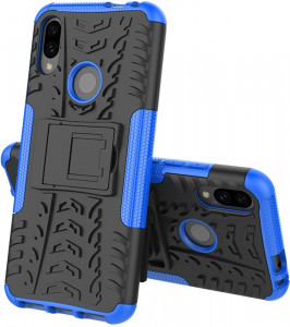 - Toto Dazzle Kickstand 2 in 1 Case Xiaomi Redmi Note 7 Blue