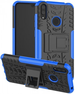 - Toto Dazzle Kickstand 2 in 1 Case Huawei Y7 Pro 2019/Enjoy 9 Blue