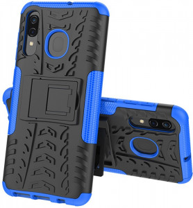 - Toto Dazzle Kickstand 2 in 1 Case Samsung Galaxy A20/A30 Blue