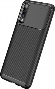 - Toto TPU Carbon Fiber 1,5mm Case Samsung Galaxy A30s/A50/A50s Black 3