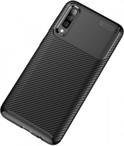 - Toto TPU Carbon Fiber 1,5mm Case Samsung Galaxy A30s/A50/A50s Black 4