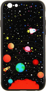 - Toto Glass Fashionable Case Apple iPhone 6/6S Star Space