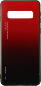 - Toto Gradient Glass Case Samsung Galaxy S10 Red