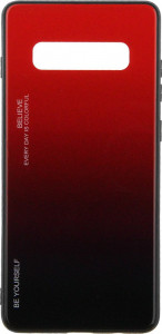 - Toto Gradient Glass Case Samsung Galaxy S10+ Red