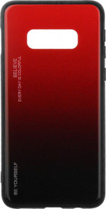 - Toto Gradient Glass Case Samsung Galaxy S10e Red