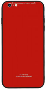 - Toto Pure Glass Case Apple iPhone 6 Plus/6S Plus Red