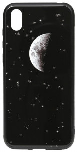 - Toto Cartoon Print Glass Case Huawei Y5 2019 Starry Sky