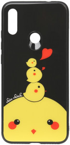 - Toto Cartoon Print Glass Case Xiaomi Redmi Note 7 Chicken Chick