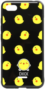 - Toto Cartoon Print Glass Case Xiaomi Redmi 6A Chick