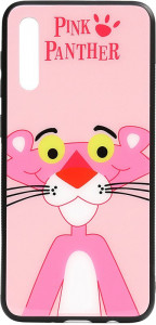 - Toto Cartoon Print Glass Case Samsung Galaxy A30s/A50/A50s Pink Panther