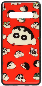 - Toto Cartoon Print Glass Case Samsung Galaxy S10 A monkey