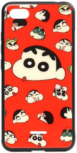 - Toto Cartoon Print Glass Case Xiaomi Redmi 6A A monkey