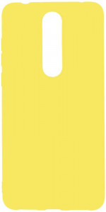 - TOTO 1mm Matt TPU Case Nokia 3.1 Plus Yellow #I/S