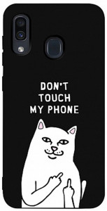 - Toto Matt TPU 2mm Print Case Samsung Galaxy A20/A30 #58 Cat Dontouch Black