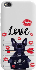 - Toto Pure TPU 2mm Print Case Xiaomi Redmi Go #39 Dog Kiss White