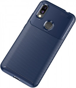 - Toto TPU Carbon Fiber 1,5mm Case Xiaomi Redmi 7 Dark Blue 3