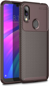 - Toto TPU Carbon Fiber 1,5mm Case Xiaomi Redmi 7 Coffee