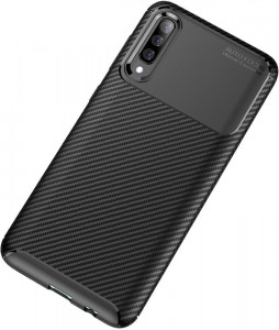 - Toto TPU Carbon Fiber 1,5mm Case Samsung Galaxy A70 Black 4