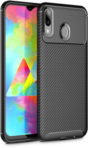 - Toto TPU Carbon Fiber 1,5mm Case Samsung Galaxy M20 Black