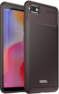 - Toto TPU Carbon Fiber 1,5mm Case Xiaomi Redmi 6A Coffee