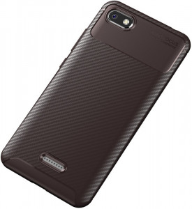 - Toto TPU Carbon Fiber 1,5mm Case Xiaomi Redmi 6A Coffee 3