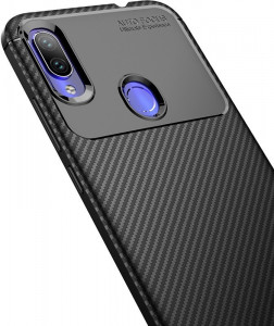 - TOTO TPU Carbon Fiber 1,5mm Case Xiaomi Redmi Note 7/Note 7S/Note 7 Pro Black #I/S 5