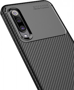 - Toto TPU Carbon Fiber 1,5mm Case Xiaomi Mi 9 SE Black 5