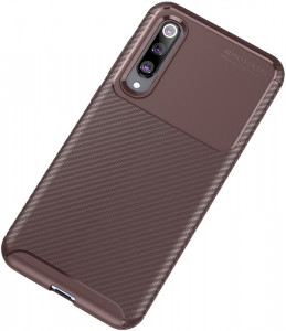 - Toto TPU Carbon Fiber 1,5mm Case Xiaomi Mi 9 SE Coffee 3