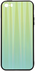 - Toto Aurora Print Glass Case Apple iPhone SE/5s/5 Green