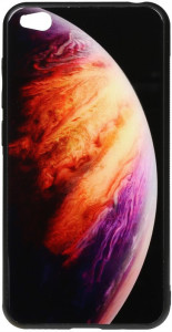 - Toto Print Glass Space Case Xiaomi Redmi Go Lilac