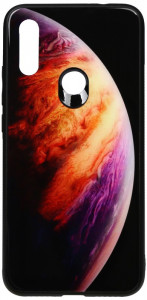 - Toto Print Glass Space Case Xiaomi Redmi 7 Lilac