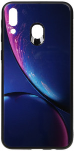 - Toto Print Glass Space Case Samsung Galaxy M20 Blue