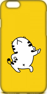 - Toto Cartoon Soft Silicone TPU Case Apple iPhone 6/6s Cat Yellow