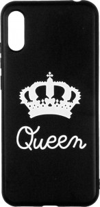 - TOTO Cartoon Soft Silicone TPU Case Huawei Y6 Pro 2019 Queen Black #I/S