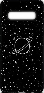 - Toto Cartoon Soft Silicone TPU Case Samsung Galaxy S10+ Saturn Black