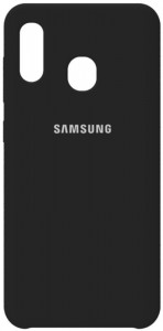 - TOTO Silicone Case Samsung Galaxy A20/A30 Black #I/S