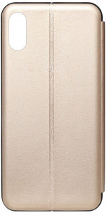 - TOTO Book Rounded Leather Case Apple iPhone X/XS Gold #I/S 3