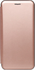 - TOTO Book Rounded Leather Case Apple iPhone X/XS Rose Gold #I/S