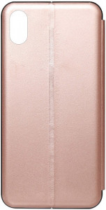 - TOTO Book Rounded Leather Case Apple iPhone XR Rose Gold #I/S 3