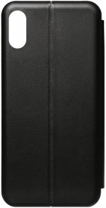 - TOTO Book Rounded Leather Case Apple iPhone XR Black #I/S 3