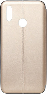 - TOTO Book Rounded Leather Case Huawei P Smart 2019 Gold #I/S 3